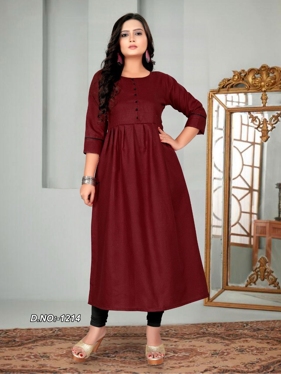 Lawanya 1 Heavy Latest Fancy Designer Cotton Colorful Kurti Collection